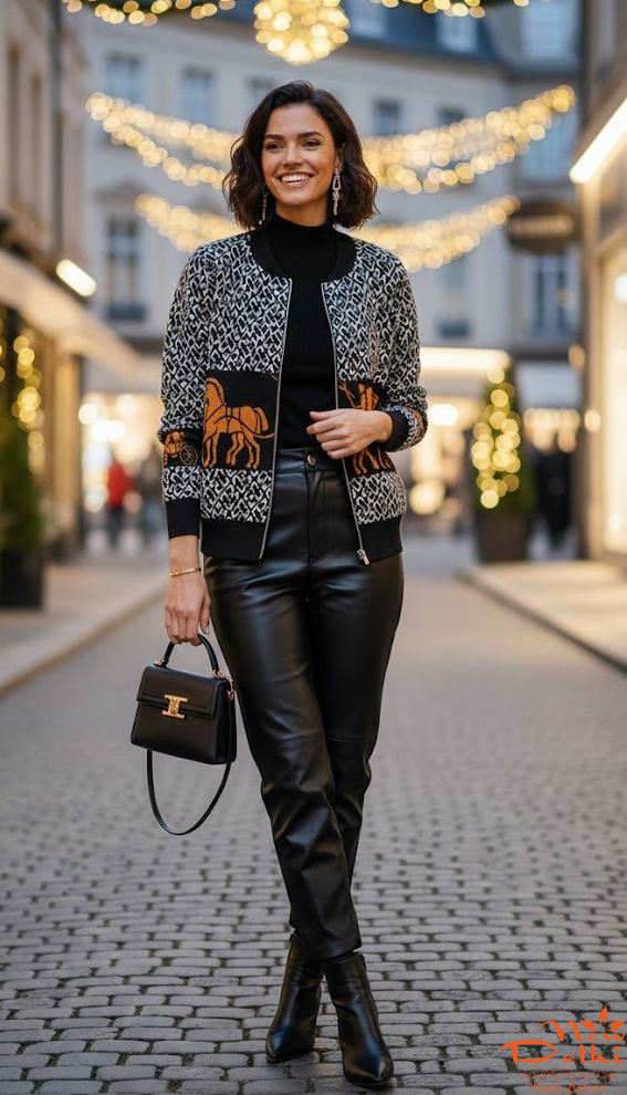 Кофта-бомпер на блискавці, віскоза, чорна.Oversize