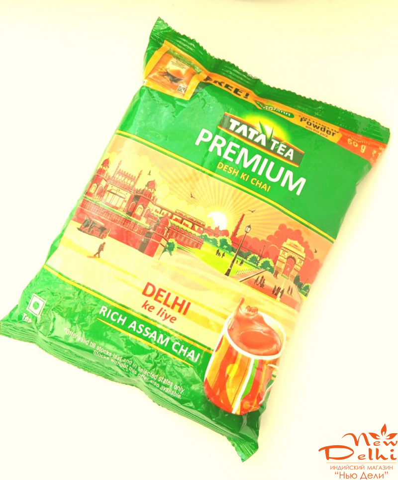 Чай Assam чорний TATA Premium 250 гр.гранульований.Індія