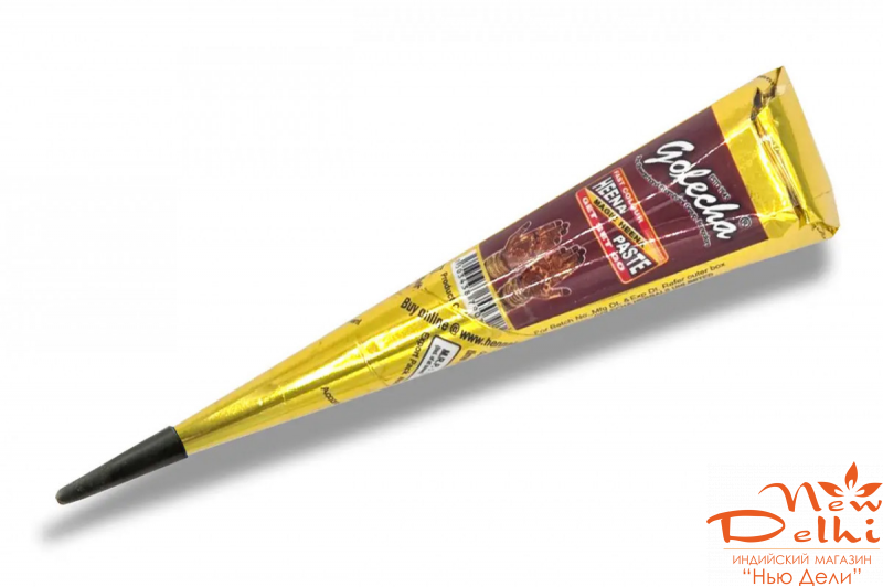 Хна коричнева конус Golecha,25 гр, Індія