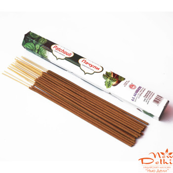 Patchouli Пачулі Ayurvedic (шестигранник) нат.пилкові пахощщі