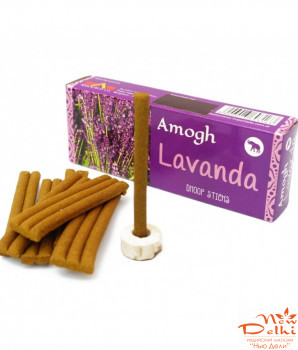 Lavender Amogh doop 20 гр безосновные благовония с ароматом лаванды