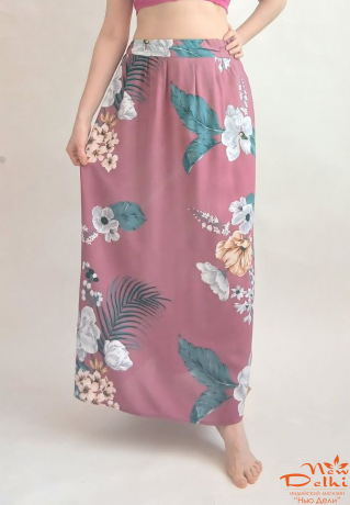 Спідниця штапель, довга.