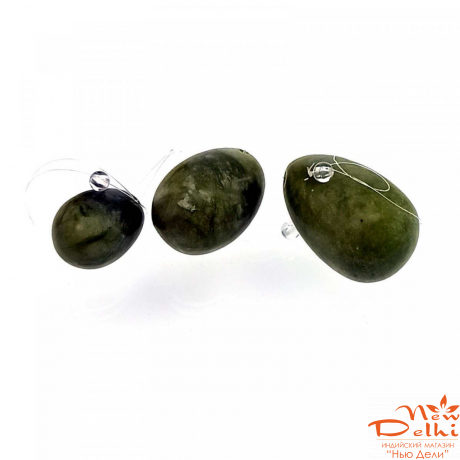 Масажер нефрит "Кулі Венери" вагінальні (13х7х6 см)