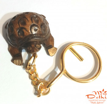 Брелок Черепаха з  дерева. Індія