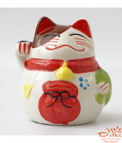 Скарбничка Щасливий кіт Манекі Неко-кераміка