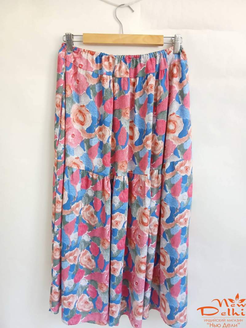 Спідниця штапель, довга.