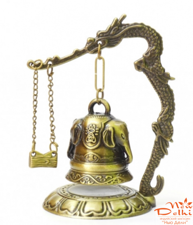 Колокольчик "Слоны" настольный 12*9*7 см