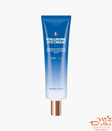 Крем для шкіри навколо очей з гіалуроновою кислот. 30 мл .Корея.BONNYHILL.Hyaluronic EYE CREAM