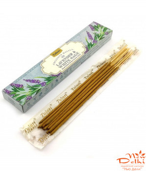 Lavender &amp; White Sage Incense Stiks 15 g  (Tulasi)