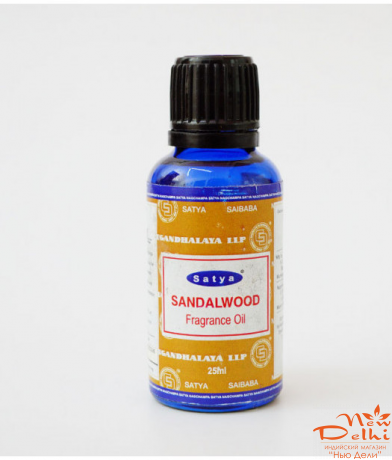 Sandalwood (Satya) Ароматична олія 25 мл Sandalwood (Satya) Ароматична олія 25 мл
