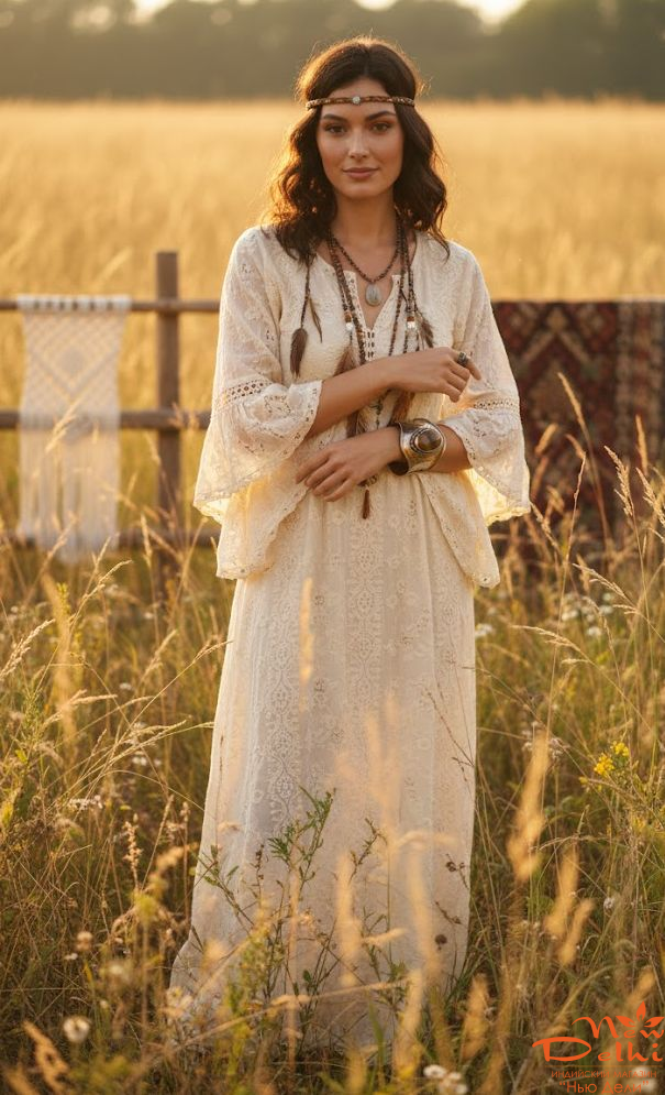 Браслет скоба с нат камнем Тигрове око, металл, Індія