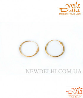 Серьга в нос , диаметр 2, 2 см