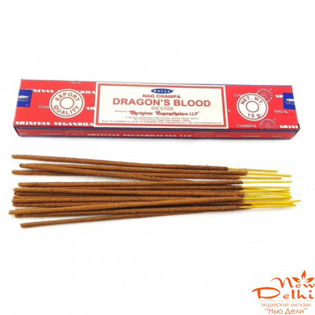 Dragon Blood Сатья 15 грамм-пыльцовые благовония