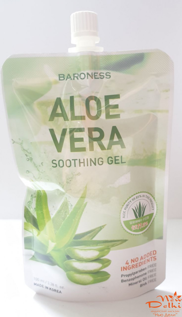 Гель Алоє вера .100 мл .Корея. Baroness. Термін придатности до. 11.05.2026