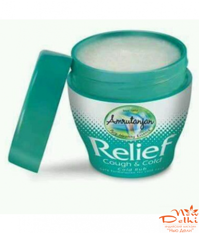 Аюрведичний Бальзам від застуди "Relief" 30 гр. Амрутаджан , Amrutanjan Relief. Індія, (до 10.2027 року) Аюрведичний Бальзам від застуди "Relief" 30 гр. Амрутаджан , Amrutanjan Relief. Індія, (до 10.2027 року)