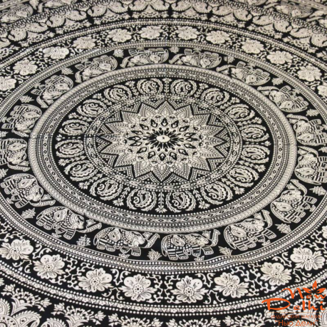 Покривало &quot;Слони&quot; , Бавовна, розмір 200*230 см