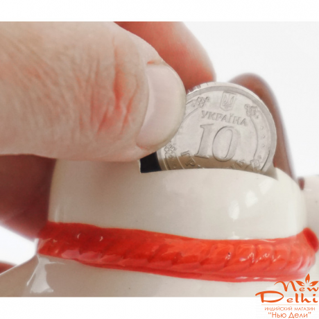 Скарбничка Щасливий кіт Манекі Неко-кераміка