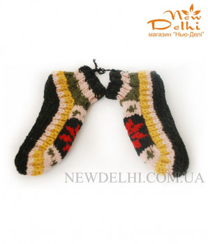 Непальские, индийские  вязаные носки