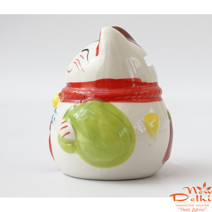 Скарбничка Щасливий кіт Манекі Неко-кераміка