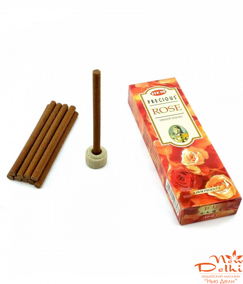 Precious Rose Dhoop 25 Gms (Hem) безосновные благовония