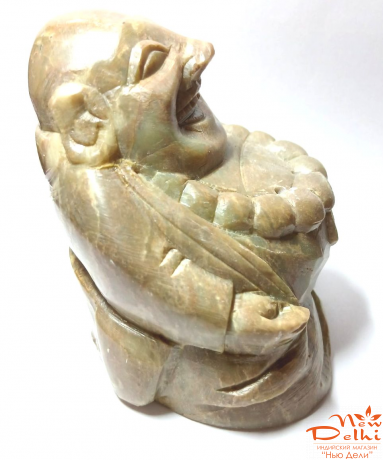 Хотей  -підставка під пахощщі, камінь, 8*7,5*6 см. Індія