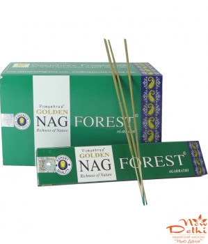 Golden &quot;Nag Forest&quot; ( Лес) Vijayshree 15 gr.-пыльцовые благовония