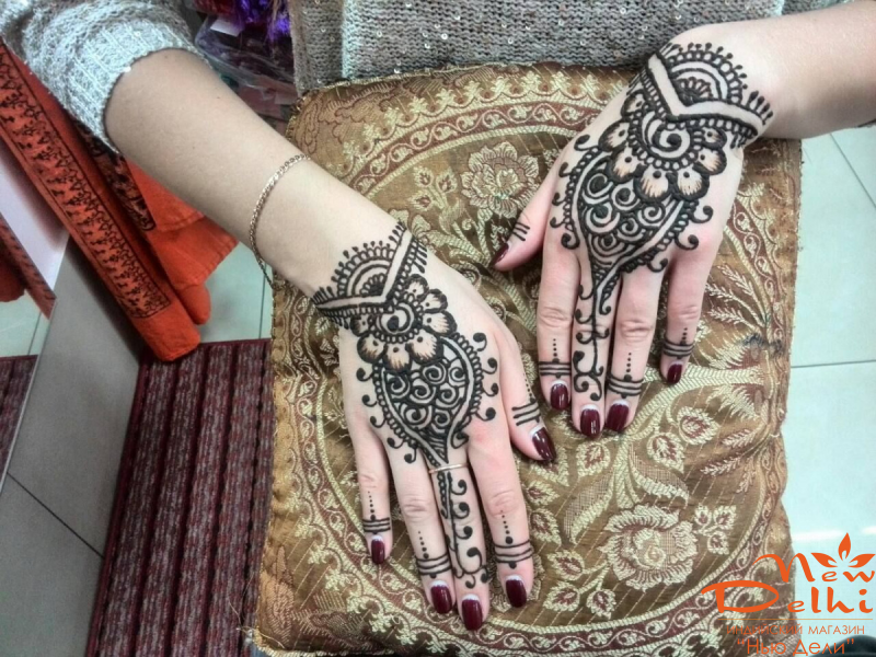 Хна коричнева конус Golecha,25 гр, Індія