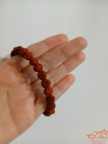 Браслет з рудракши , 26 бусин. Індія