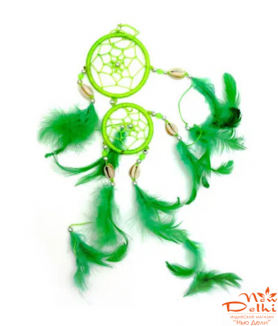 Ловец снов двойной д 6 см, д 5 см , дл 32 см