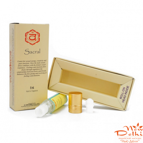 Свадхистана Роликовые духи Чакральные &quot;Song of India&quot; 8ml. Sacral Chakra