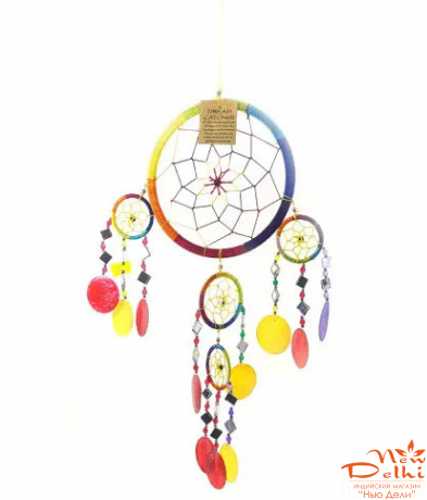 Ловец снов кольоровий  д 24, дл 47 см
